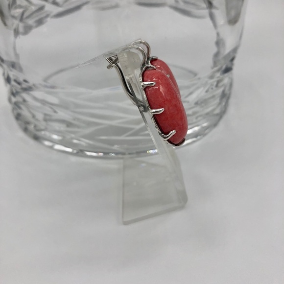 Rare Himalayan Agate Silver Earrings - Picture 7 of 13